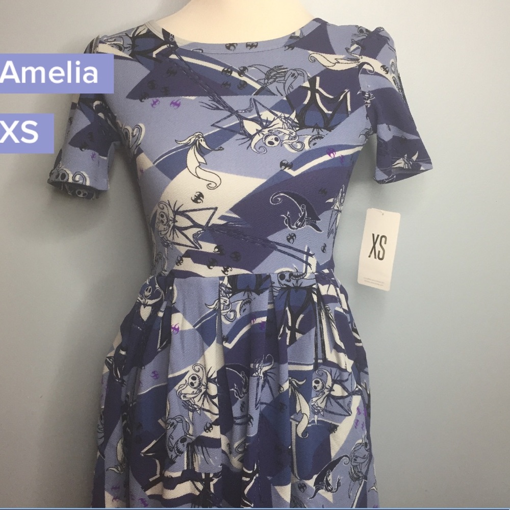 BNWT Nightmare Before Christmas Amelia Dress XS